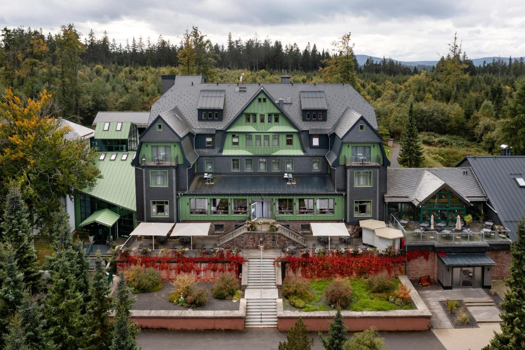 Berg & Spa Hotel Gabelbach イルメナウ エクステリア 写真