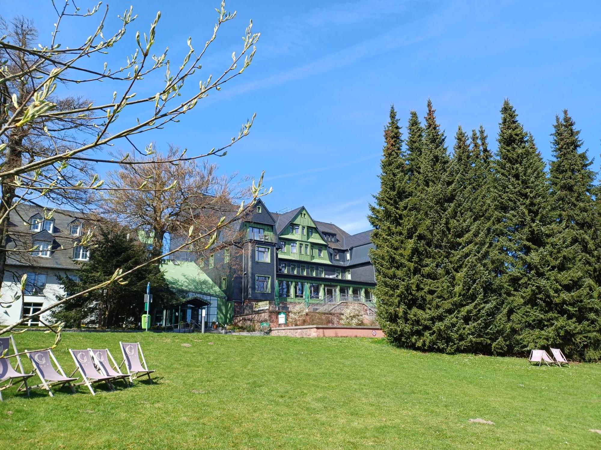 Berg & Spa Hotel Gabelbach イルメナウ エクステリア 写真